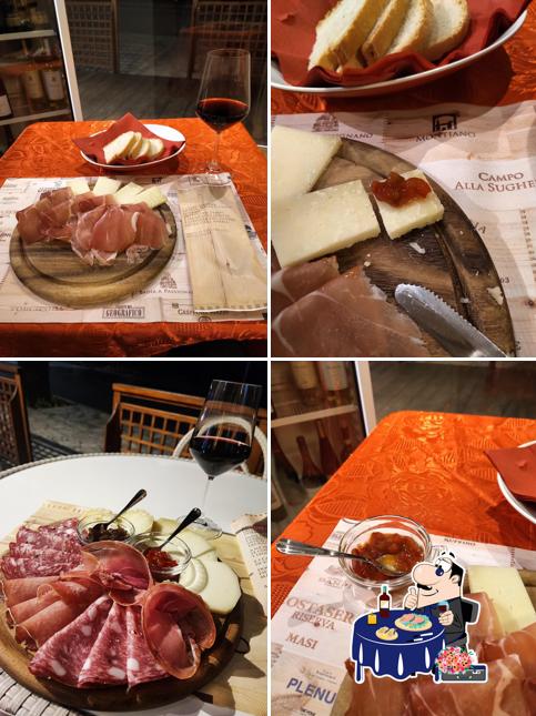 Sashimi al Enoteca La Pergola In Città