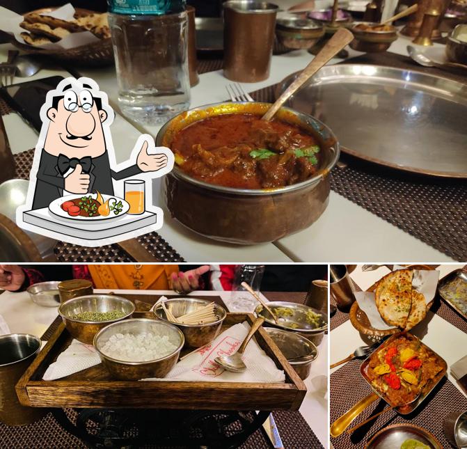 Food at Hindustan's Chulha Chowka