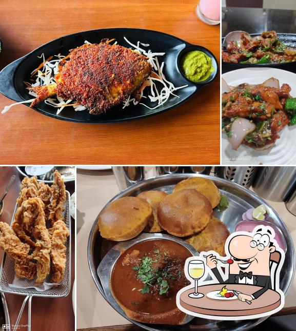 Food at Hotel Famous Malvani