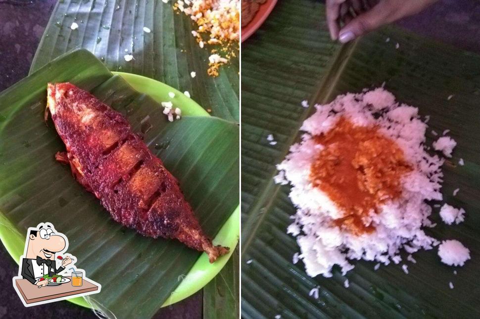 Food at Hotel New Pingara