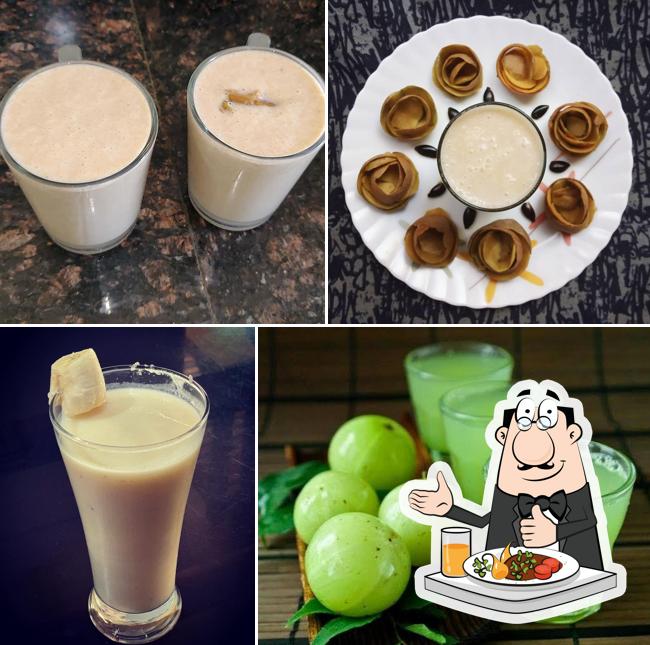 Food at Nakshathira juice and snacks