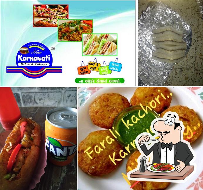Food at New Karnavati Dabeli & Vadapav
