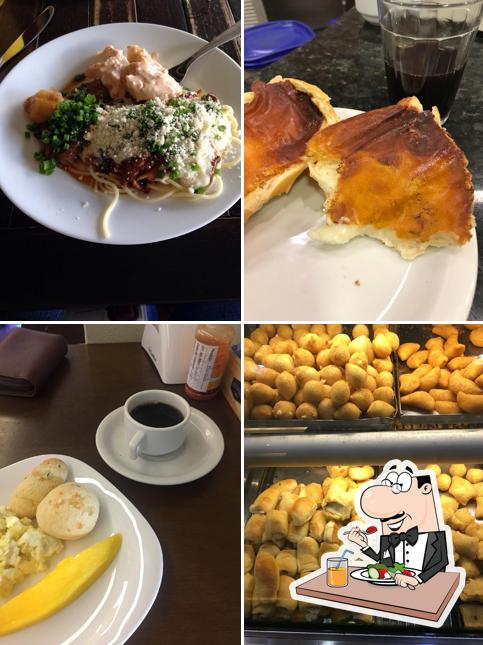 Comida em Panificadora Maná
