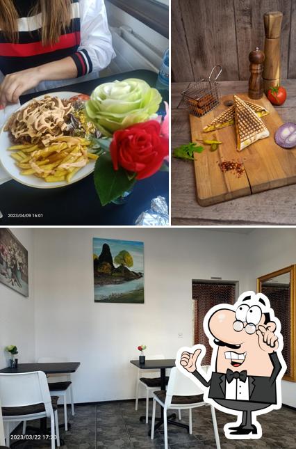 Gli interni di Sofra Imbiss