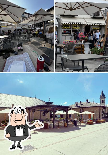 Gli interni di Tigelleria Pelloni