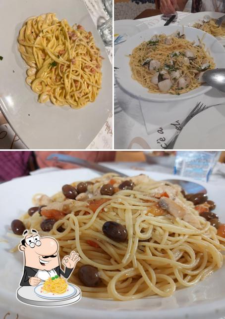 Spaghetti alla carbonara al San Giorgio