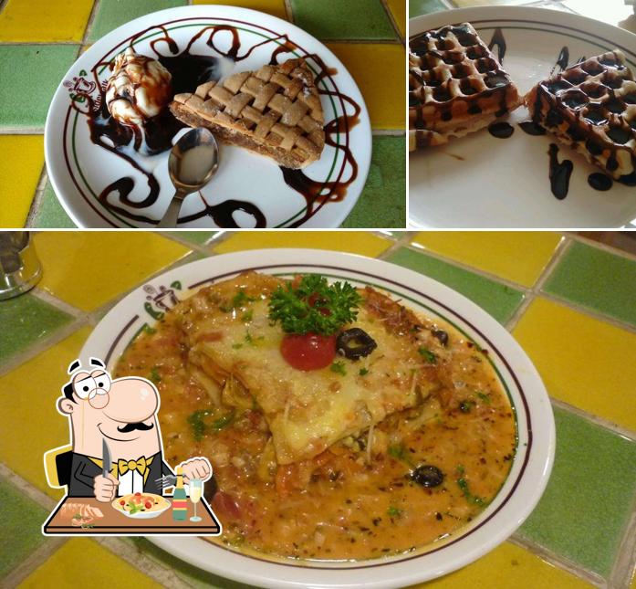 Food at Nahar's Sidewalk - Restaurant & Cafe