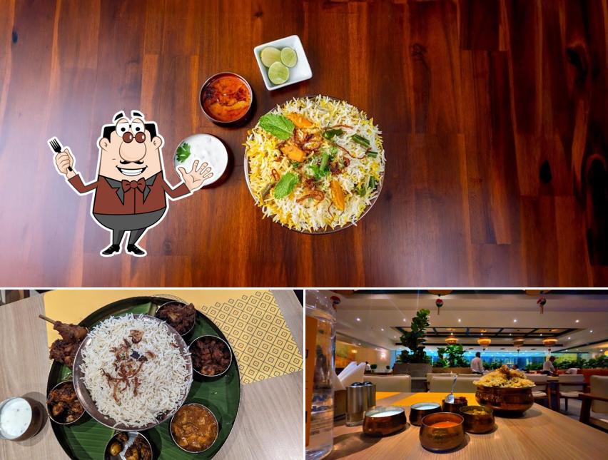 Food at Hotel Vishnu Sri