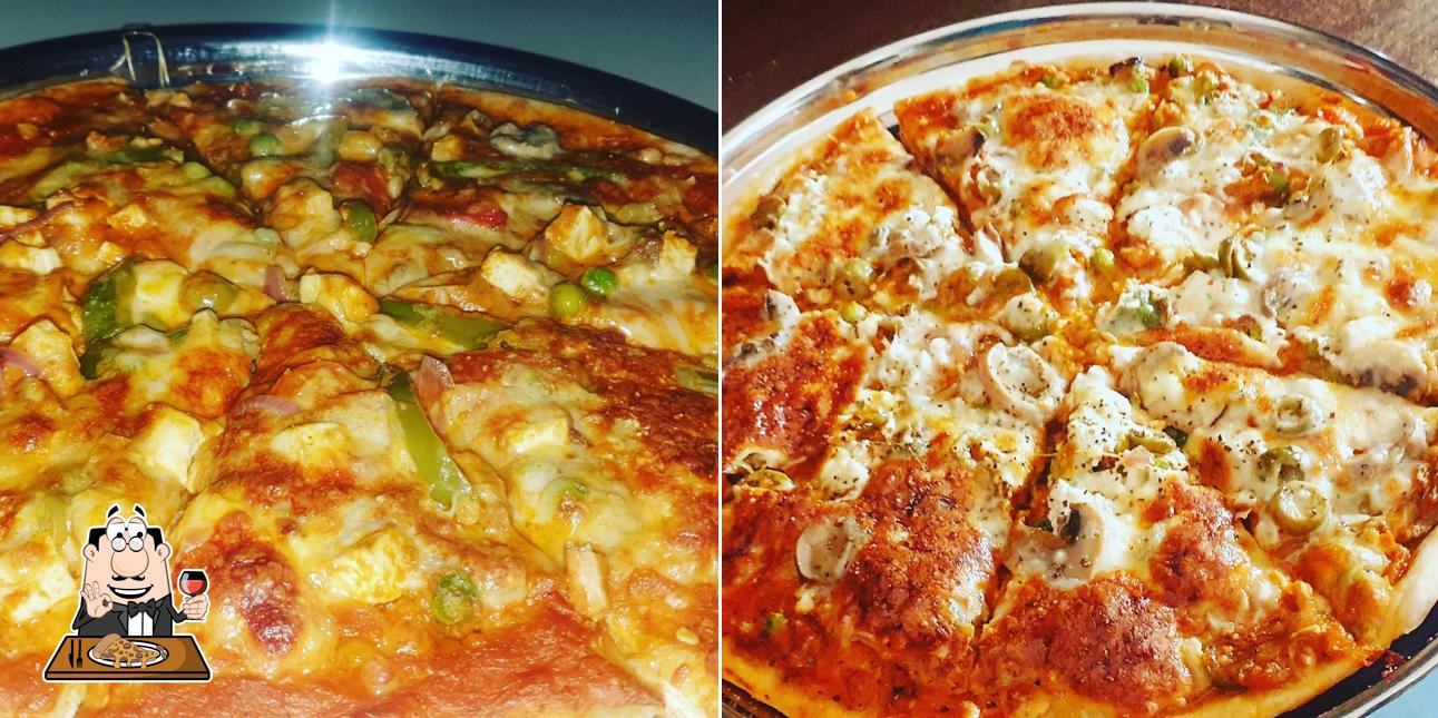 Pick different kinds of pizza