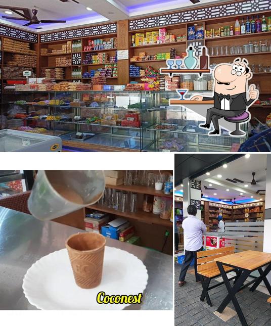 The interior of Coco nest
