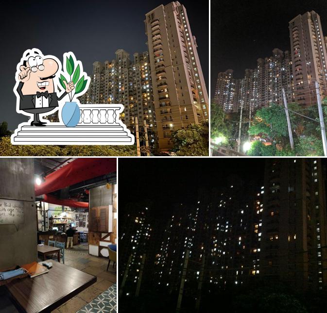 The exterior of Cafe Delhi Heights