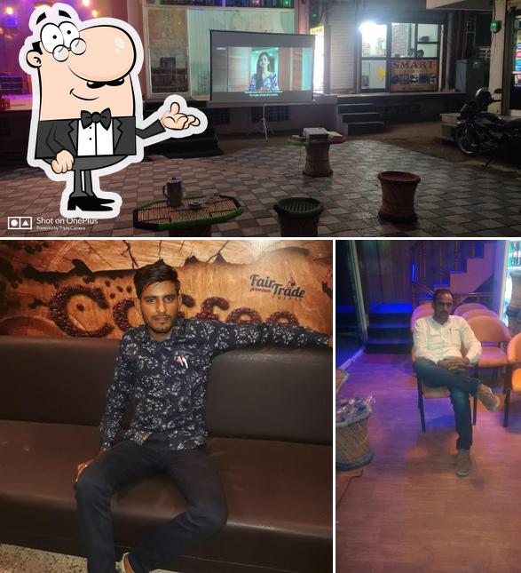 The interior of Cafe Mehfil & Resto- Cabin Cafe in Mansarovar