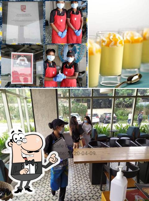 Check out the photo depicting exterior and food at Coffee Day