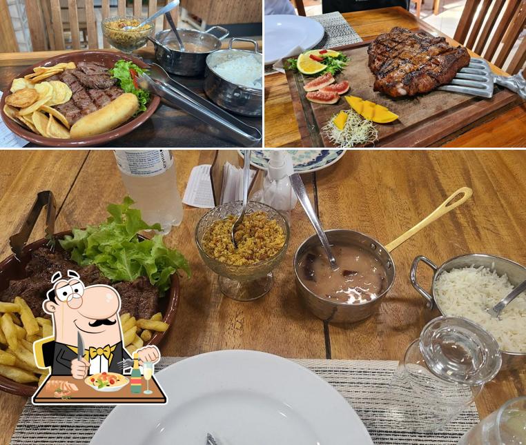 Platos en Guidi's SteakHouse