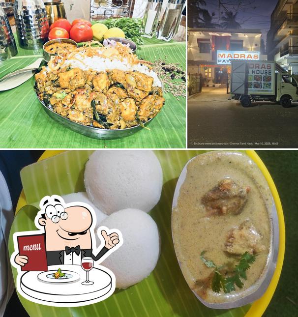 Take a look at the photo showing food and exterior at Madras Paya House
