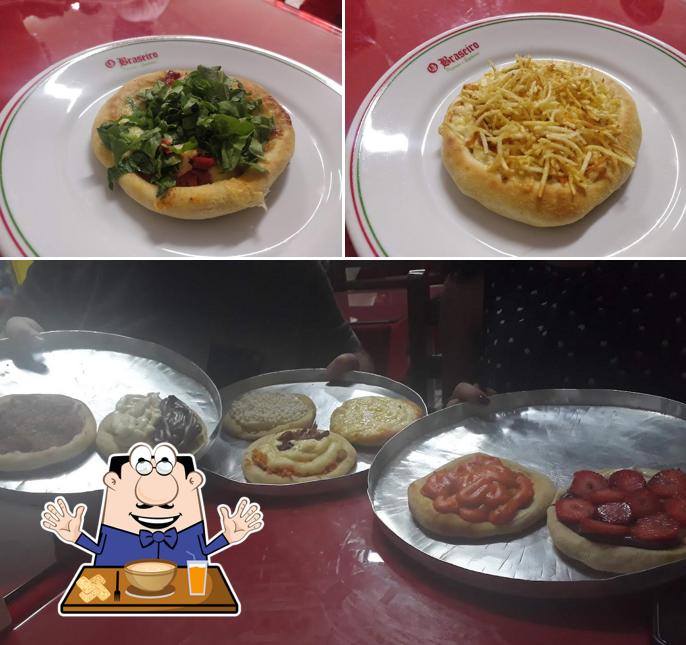 Platos en O Braseiro Pizzaria e Esfiharia