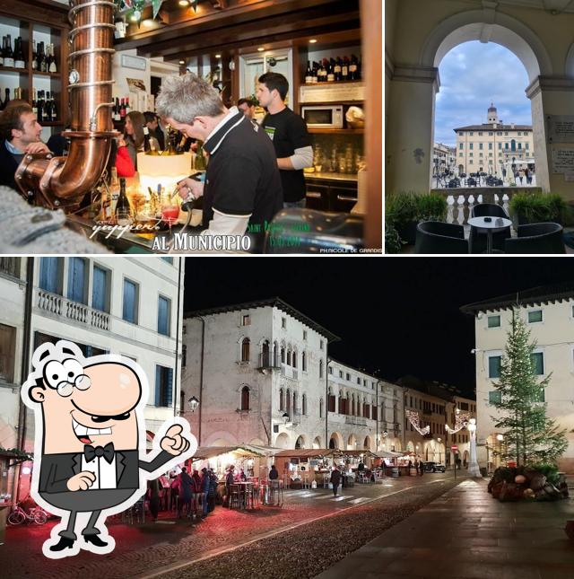 Gli esterni di Al Municipio