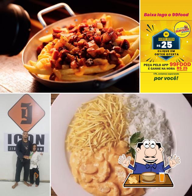 Platos en ALL STAR BURGUER