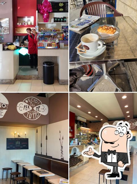 Gli interni di Caffetteria e Forneria Momento