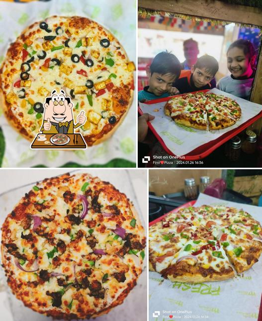 Pick various kinds of pizza