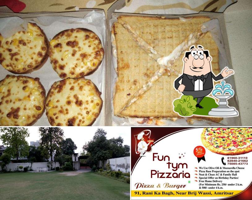 The exterior of Fun Tym Pizzaria