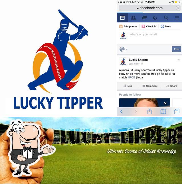 Look at the pic of Lucky Tipper