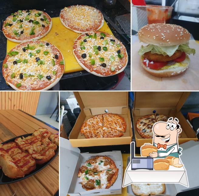 Garlic bread at Pizza Nimos Best pizza Burger sandwich and momos, Best food in Vadodara