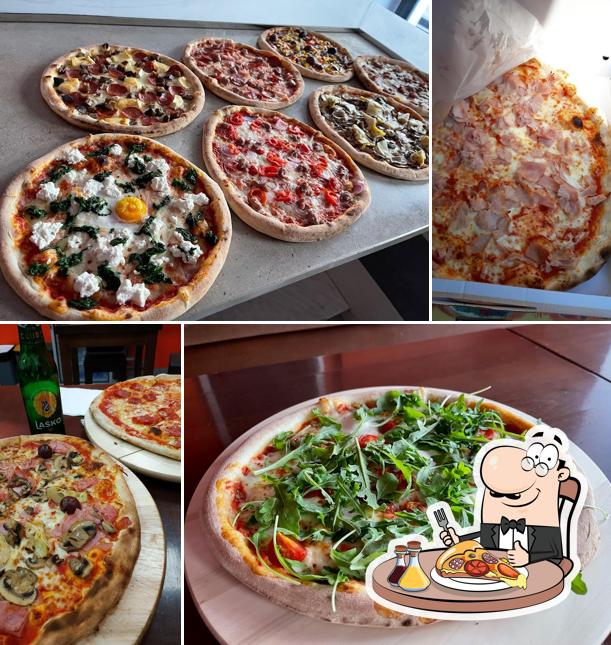 Ordina tra le svariate varianti di pizza