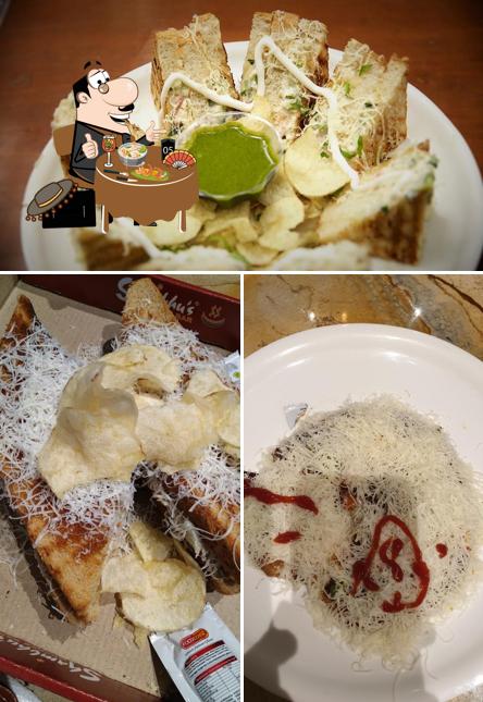 Food at Shambhu's Coffee Bar