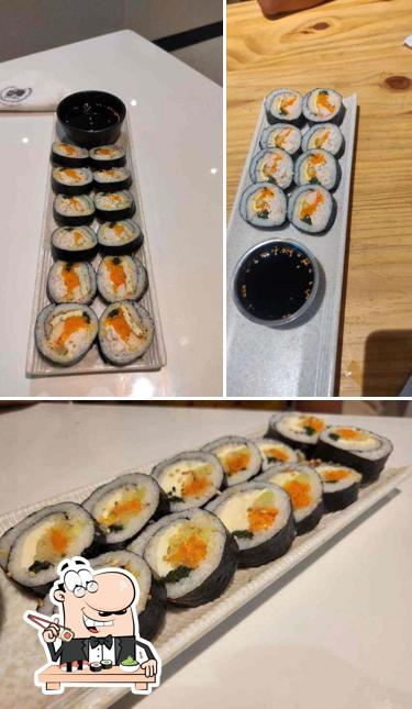 Order different sushi options