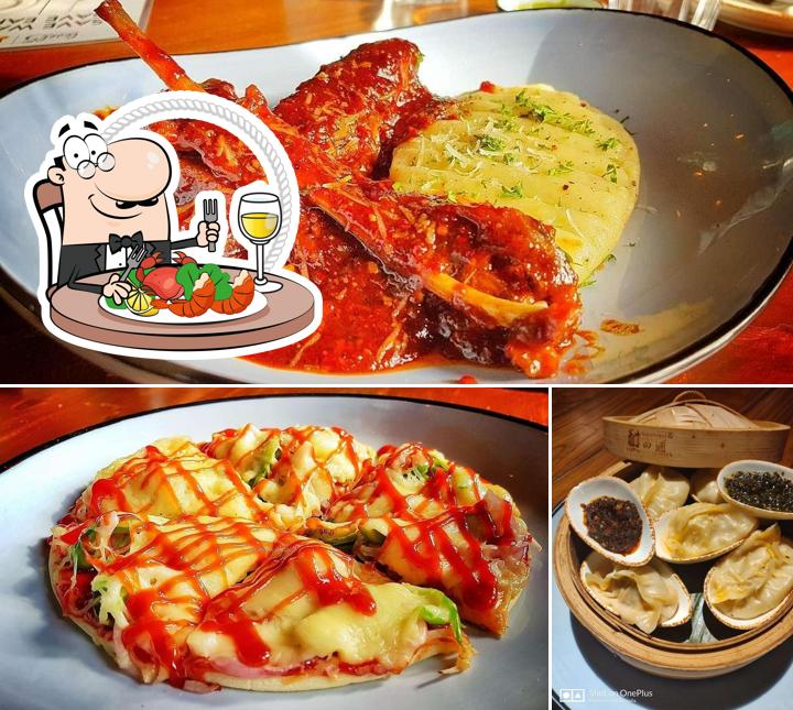 Babylon Craft Brewery offers a plethora of seafood dishes