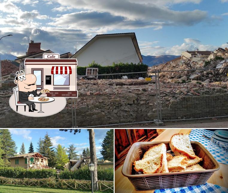 Bar ristorante Rinascimento si caratterizza per la esterno e cibo Bar ristorante Rinascimento si caratterizza per la esterno e cibo