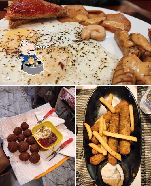 Food at British Cafe