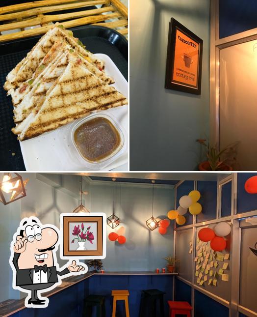 The picture of Sukoon’s interior and food