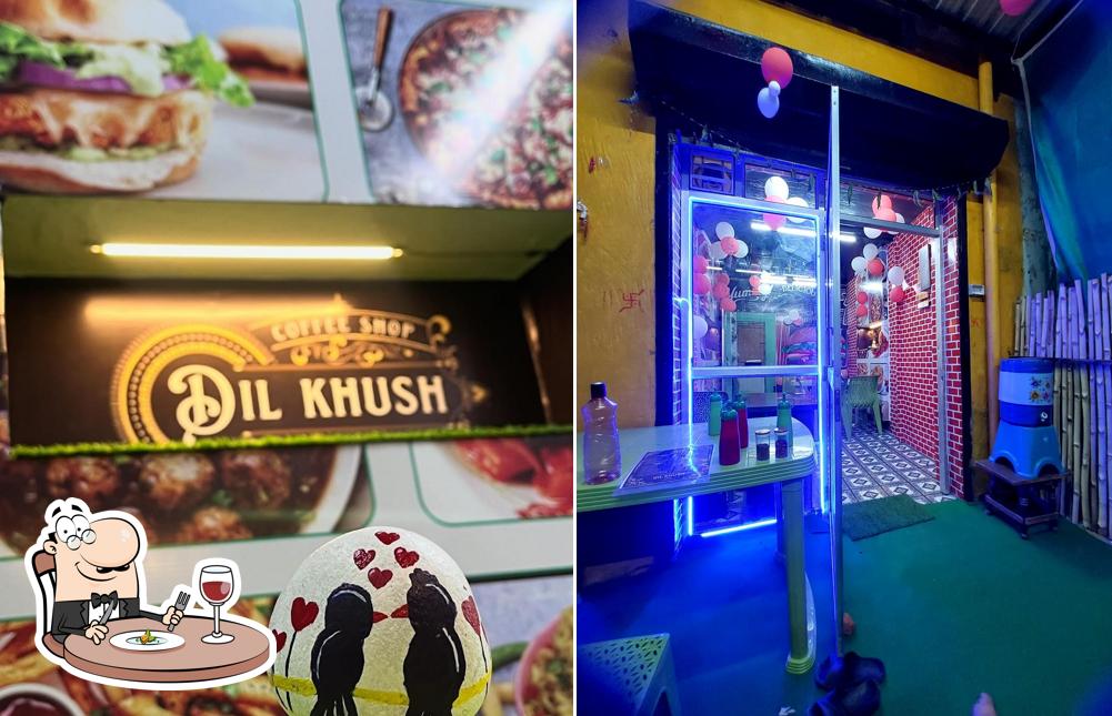 Food at Dil Khush Cafe