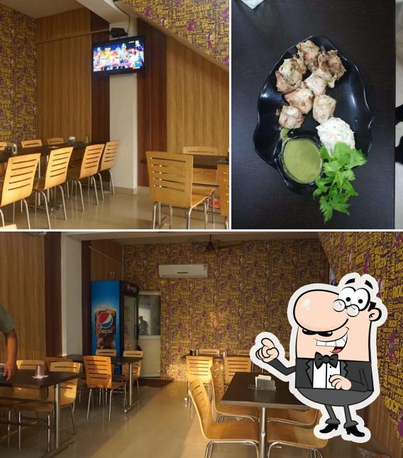 The interior of Food Adda