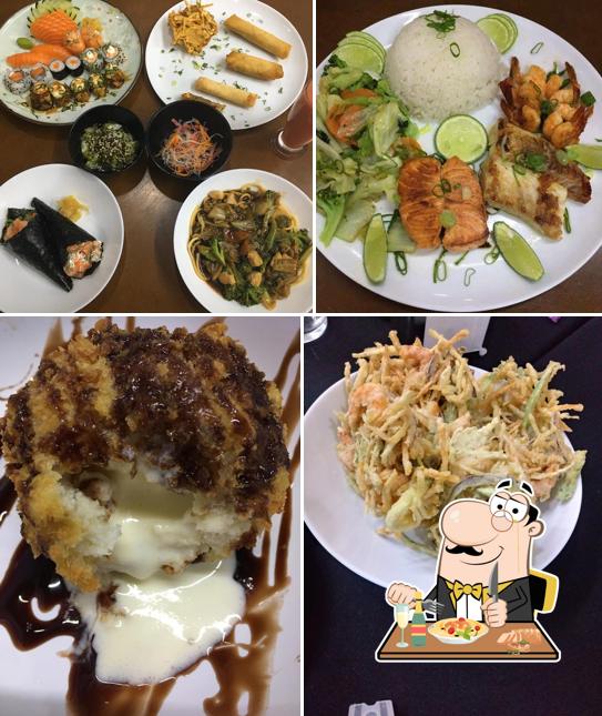 Platos en Gaijin Sama Culinária Oriental