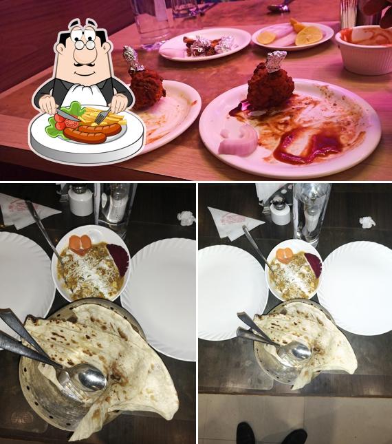 Food at Peacock Pride Restaurant