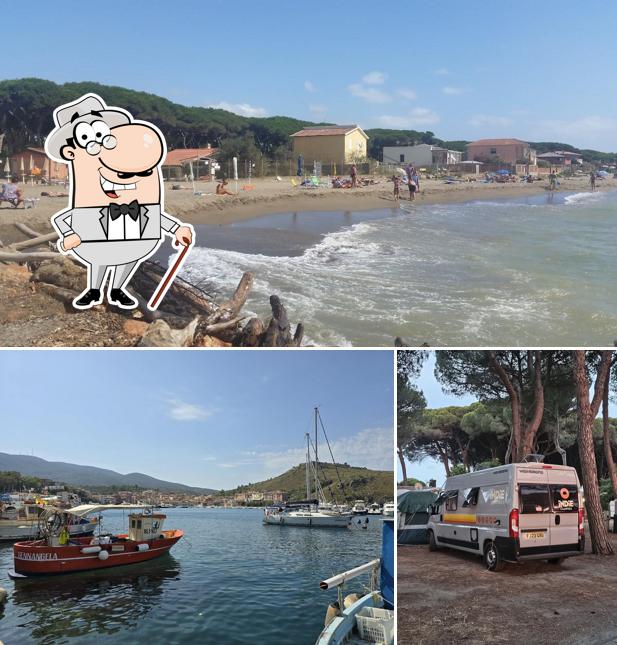 Gli esterni di Camping Village Bocche D'Albegna