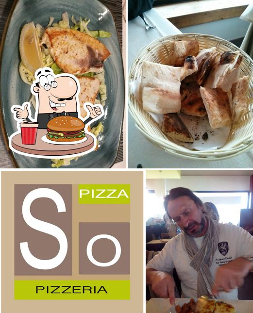 Prova un hamburger a Trattoria del mare