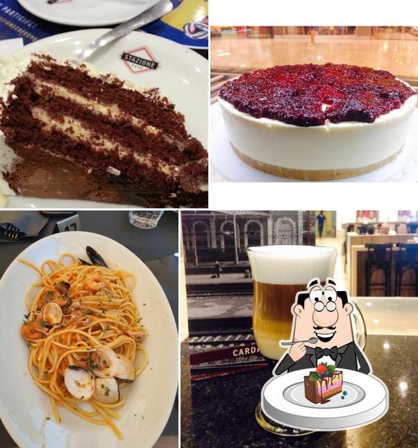 Torta al cioccolato al Stazione Cafè