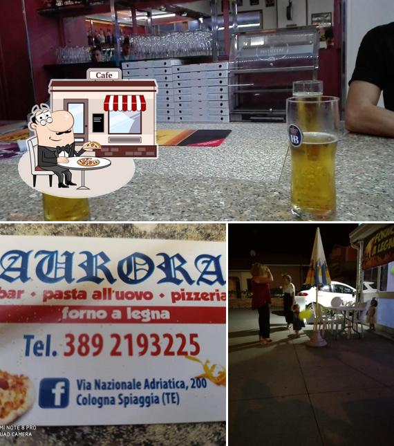 Guarda gli esterni di Bar Pizzeria Aurora