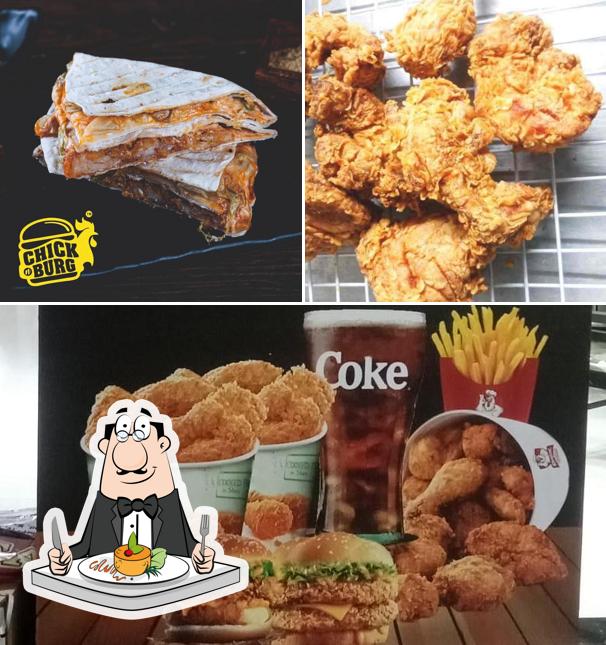 Food at Chick N Burg