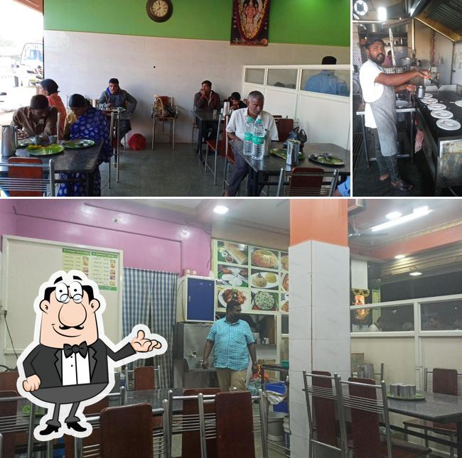 The interior of D HOTEL SRINIDHI