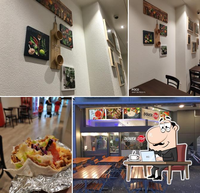 Siediti a un tavolo di Döner Stop, Basel Claraplatz
