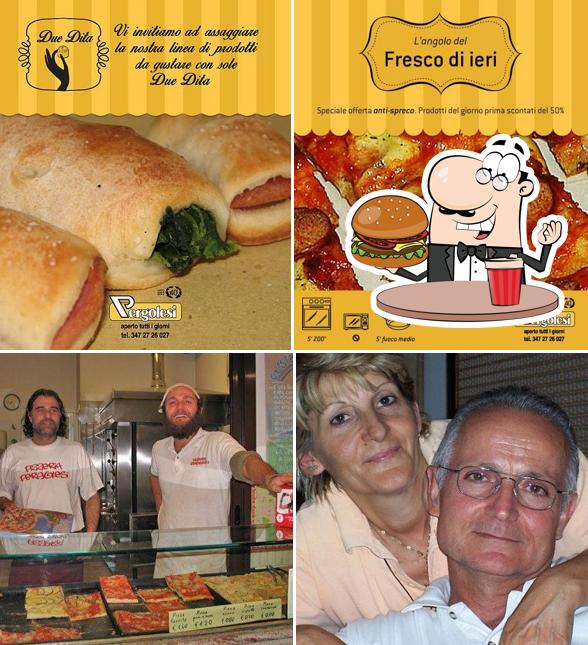 Prenditi un hamburger a Pizzeria Pergolesi di Frittelli Matteo