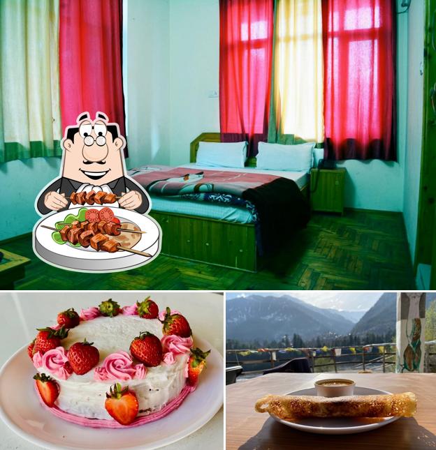 Soham Villa & Friday's Roof Top Cafe & Library, Manali is distinguished by food and interior