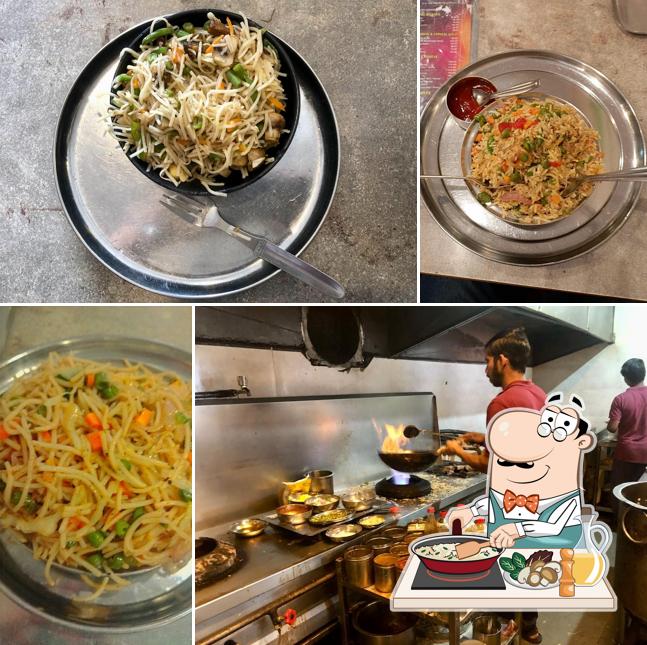 Fried rice at Sri Lakshmi Hotel