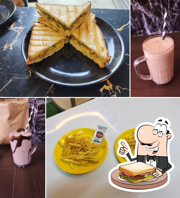Grilled cheese sandwich at Tasty waffle House