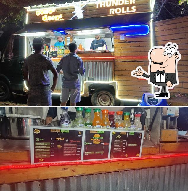 The interior of Thunder rolls, Bangalore